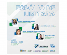  Live da Jucepar sobre Espólio em Sociedades Limitadas