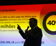 O secretário de Estado da Saúde, Beto Preto, lançou o Programa Opera Paraná.