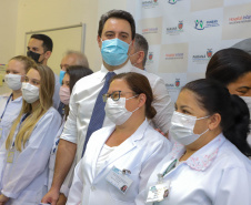 Governador anuncia mais de R$ 4,3 milhões em investimentos para o Hospital Infantil Waldemar Monastier
