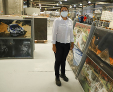 Governador Carlos Massa Ratinho Junior Visita a Fabrica da Incepa em Campo Largo.