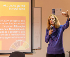  Professora de Harvard e ex-diretora de Educação do Banco Mundial palestra para educadores da Seed-PR