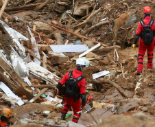 Bombeiros do Paraná concluem participação nas buscas por vítimas em Petrópolis, no Rio