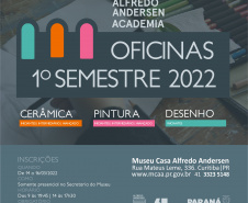 Volta às aulas presenciais no Museu Casa Alfredo Andersen; Saiba como se inscrever!