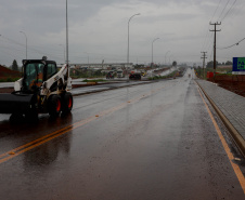 BR-277: obras no trecho em Guarapuava já atingiram 40% de conclusão