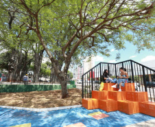 Entre as 82 ações nesse período está a revitalização da Praça Wilson Joffre, em Cascavel, na região Oeste.