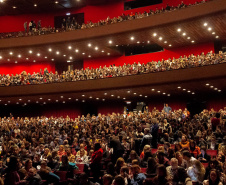 Teatro Guaíra reduz valor de locação para auxiliar retomada cultural