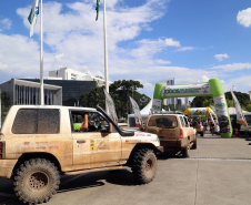 Chegada do 28º Rally Transparaná em frente ao Palácio Iguaçu - Curitiba, 05/03/2022