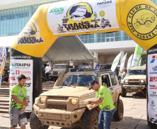 Chegada do 28º Rally Transparaná em frente ao Palácio Iguaçu - Curitiba, 05/03/2022