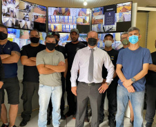  Novas câmeras de segurança reforçam o monitoramento na Penitenciária de Foz do Iguaçu