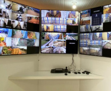  Novas câmeras de segurança reforçam o monitoramento na Penitenciária de Foz do Iguaçu
