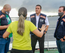 A Controladoria-Geral do Estado (CGE) adiantou para esta segunda-feira (28) a visita ao serviço de travessia da Baía de Guaratuba, no Litoral. O que motivou foi o acidente entre duas embarcações, ocorrido no domingo.