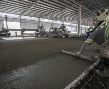 Obra do novo terminal da Klabin no Porto de Paranaguá está avançada
