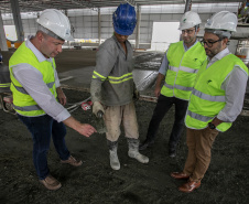 Obra do novo terminal da Klabin no Porto de Paranaguá está avançada