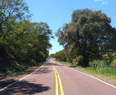 Trecho da PR-317 entre Toledo e Santa Helena recebe reforço na sinalização viária