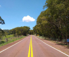 Trecho da PR-317 entre Toledo e Santa Helena recebe reforço na sinalização viária