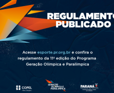 Publicado o regulamento para o Geração Olímpica e Paralímpica - Edição 2022