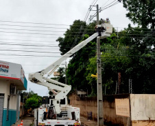 Após fortes chuvas, equipes da Copel trabalham em todo o Estado para recompor rede de energia