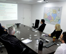Dirigentes da Fomento Paraná discutem parcerias com nova diretoria da ABDE