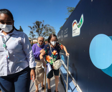 Governo inicia em Ibiporã mutirão para acelerar cirurgias oftalmológicas - “O Comboio da Saúde é uma iniciativa itinerante para acelerar as cirurgias eletivas, principalmente de catarata, um problema que atinge especialmente a população mais idosa -