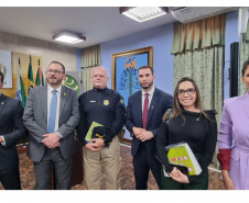PCPR participa de evento de abertura da campanha Maio Amarelo