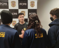 PCPR ministra palestra para mais de 600 alunos sobre crimes em ambientes virtuais
