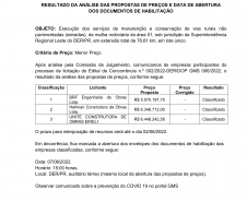 DER/PR anuncia nova etapa da licitação para conservação de rodovia de Guaraqueçaba