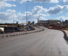 Obra do novo Trevo Cataratas em Cascavel chega a 80% de conclusão 