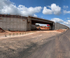 Obra do novo Trevo Cataratas em Cascavel chega a 80% de conclusão 