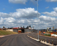 Obra do novo Trevo Cataratas em Cascavel chega a 80% de conclusão 