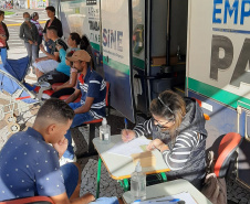Agência do Trabalhador Itinerante atende 267 pessoas em cidades do Oeste