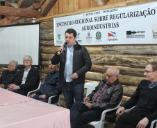 Encontro Regional sobre Regularização de Agroindustrias, em Tomazina - 