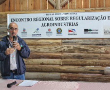 Encontro Regional sobre Regularização de Agroindustrias, em Tomazina - 