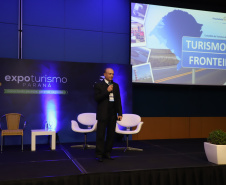 Governador em exercício destaca ações do Estado para expansão do setor na Expo Turismo