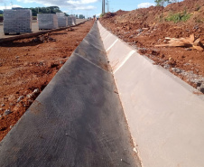 Duplicação da BR-277 em Guarapuava desvia tráfego de veículos para as marginais