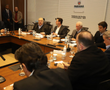 Governador Carlos Massa Ratinho Junior anuncia parceria entre Fiocruz,Tecpar e IBMP. Foto: Ari Dias/AEN.