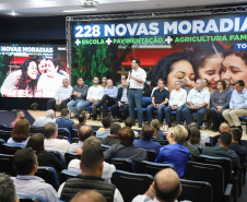 Governador Carlos Massa Ratinho Junior libera recursos para a infraestrutura urbana do município de Toledo, no Oeste do Estado - 