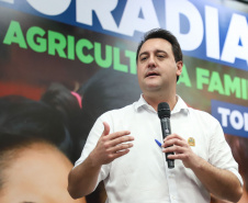 Governador Carlos Massa Ratinho Junior libera recursos para a infraestrutura urbana do município de Toledo, no Oeste do Estado - 