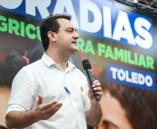 Governador Carlos Massa Ratinho Junior libera recursos para a infraestrutura urbana do município de Toledo, no Oeste do Estado - 