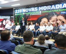 Governador Carlos Massa Ratinho Junior libera recursos para a infraestrutura urbana do município de Toledo, no Oeste do Estado - 