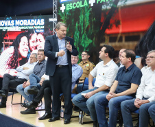 Governador Carlos Massa Ratinho Junior libera recursos para a infraestrutura urbana do município de Toledo, no Oeste do Estado - 