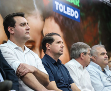 Governador Carlos Massa Ratinho Junior libera recursos para a infraestrutura urbana do município de Toledo, no Oeste do Estado - 
