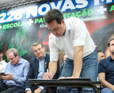 Governador Carlos Massa Ratinho Junior libera recursos para a infraestrutura urbana do município de Toledo, no Oeste do Estado - 
