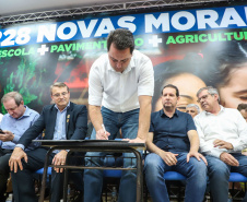 Governador Carlos Massa Ratinho Junior libera recursos para a infraestrutura urbana do município de Toledo, no Oeste do Estado - 