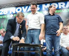 Governador Carlos Massa Ratinho Junior libera recursos para a infraestrutura urbana do município de Toledo, no Oeste do Estado - 