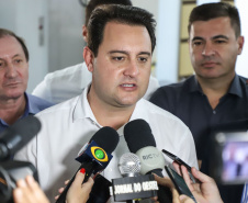 Governador Carlos Massa Ratinho Junior libera recursos para a infraestrutura urbana do município de Toledo, no Oeste do Estado - 