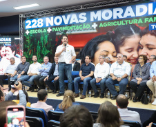 Governador Carlos Massa Ratinho Junior libera recursos para a infraestrutura urbana do município de Toledo, no Oeste do Estado - 