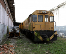  Locomotivas deixam a Portos do Paraná para serem restauradas e preservadas