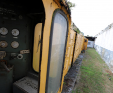  Locomotivas deixam a Portos do Paraná para serem restauradas e preservadas