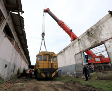 Locomotivas deixam a Portos do Paraná para serem restauradas e preservadas
