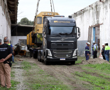  Locomotivas deixam a Portos do Paraná para serem restauradas e preservadas